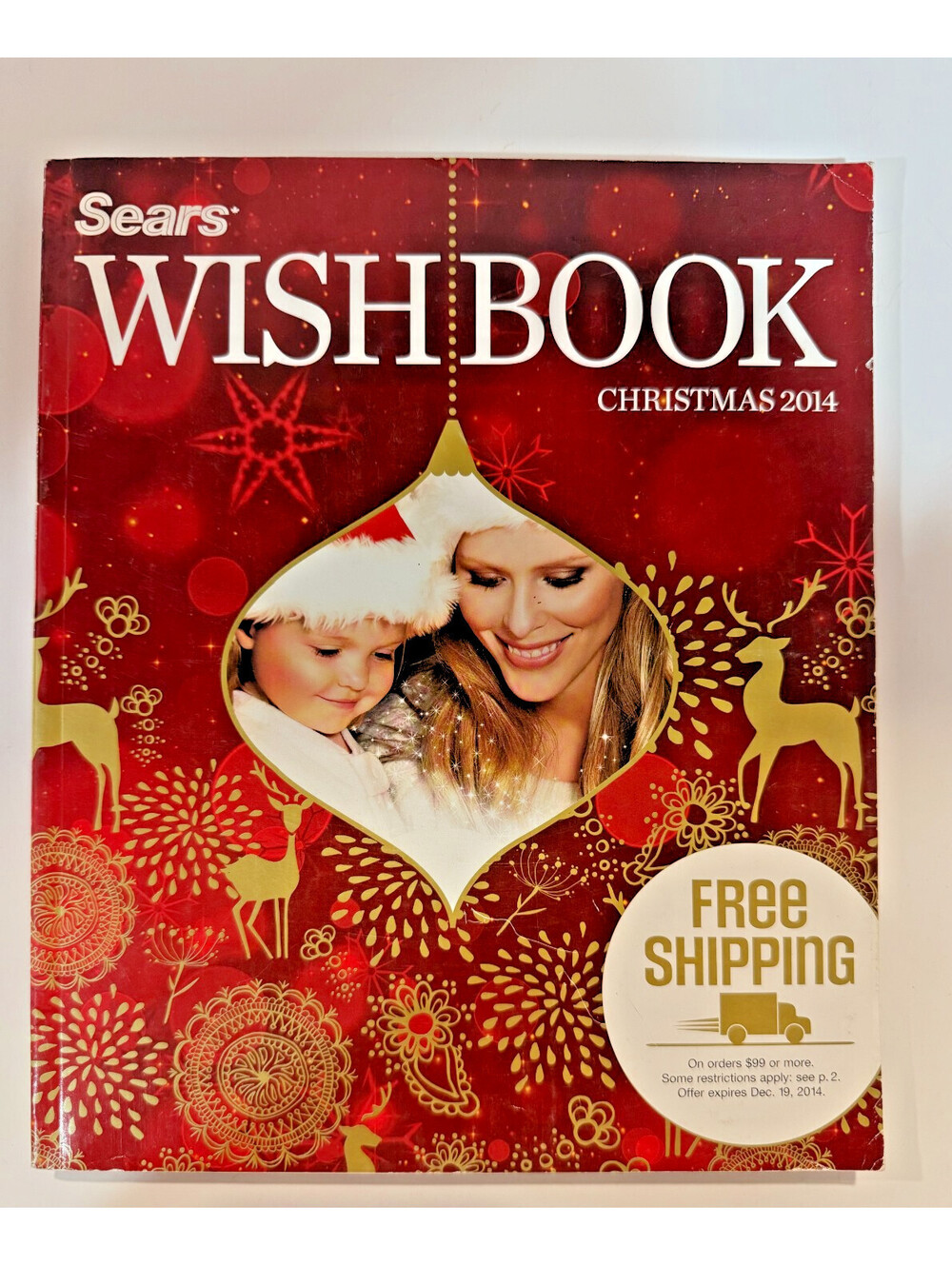 2014 Sears Canada Christmas Wish Book Catalog Monster High Star Wars Vintage Toy